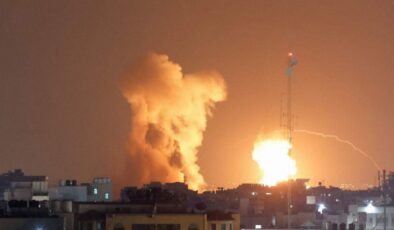 İsrail’den Gazze’ye hava saldırısı!