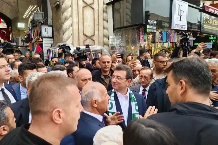 Ekrem İmamoğlu, Bursa esnafıyla buluştu